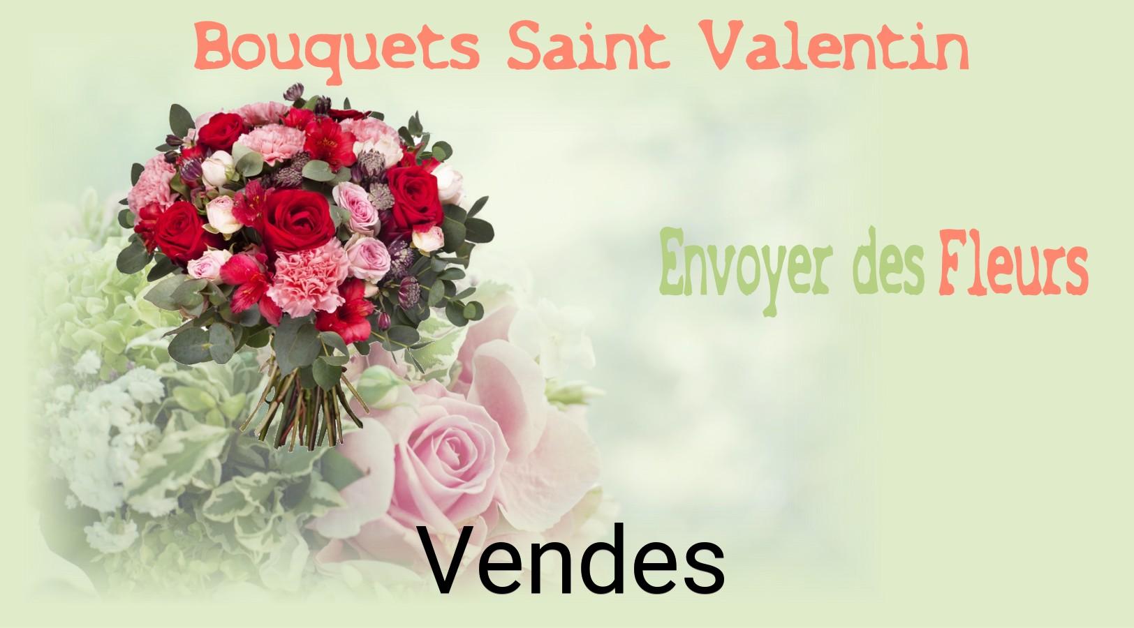 Roses de Saint-Valentin livrées à Vendes